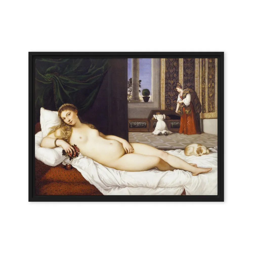 Lienzo - Tiziano, Venus de Urbino
