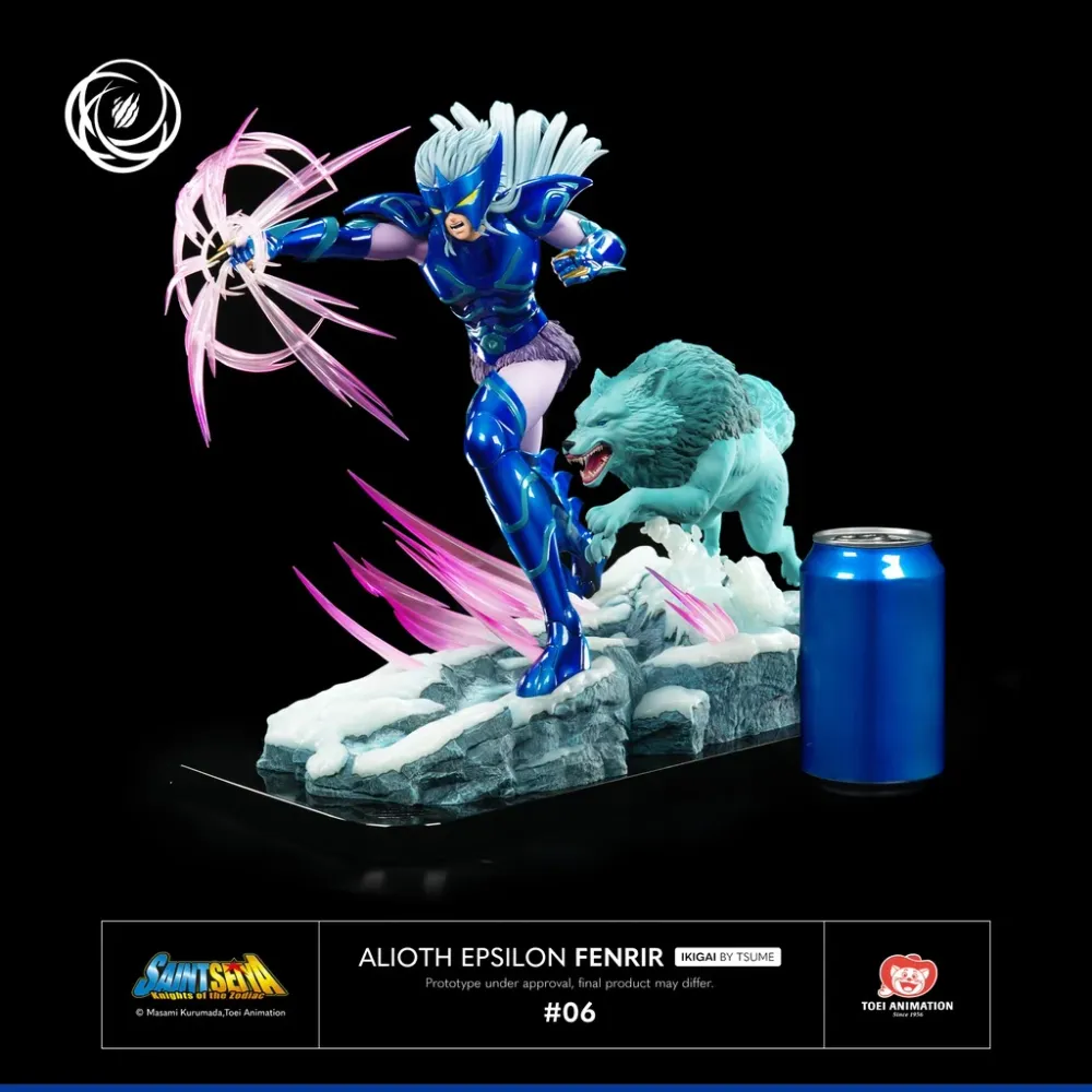 Figura de Saint Seiya Alioth Epsilon Fenrir Tsume 1/6 Ikigai