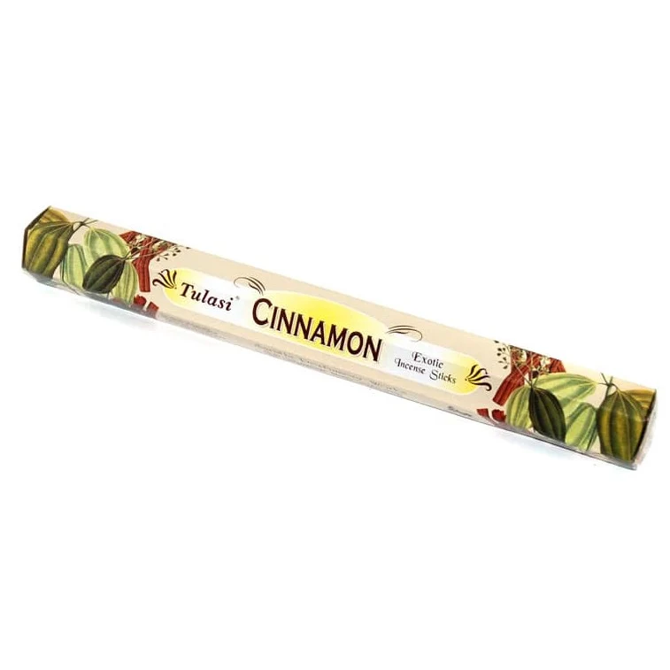 20 sticks de incienso "Cinnamon" Canela TULASI