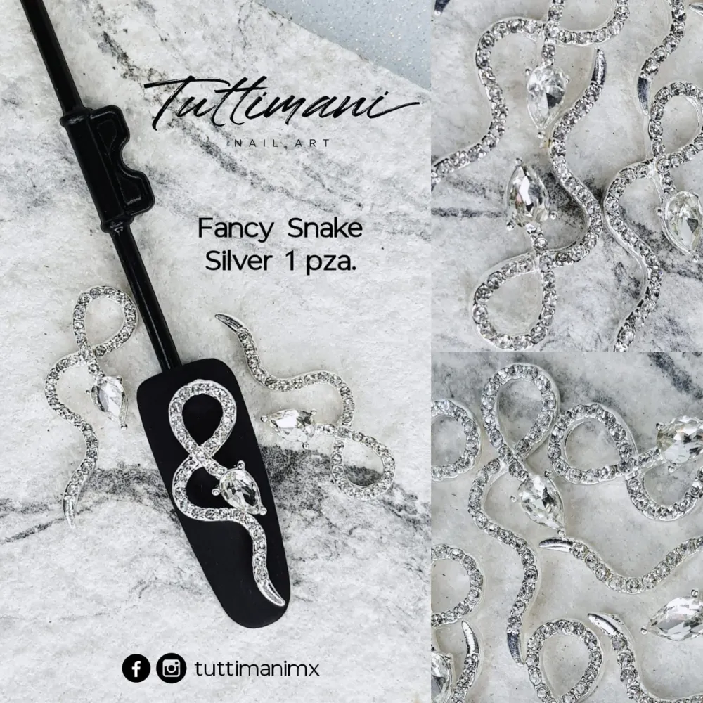 Fancy Snake Silver (PIEZA) TUTTIMANI