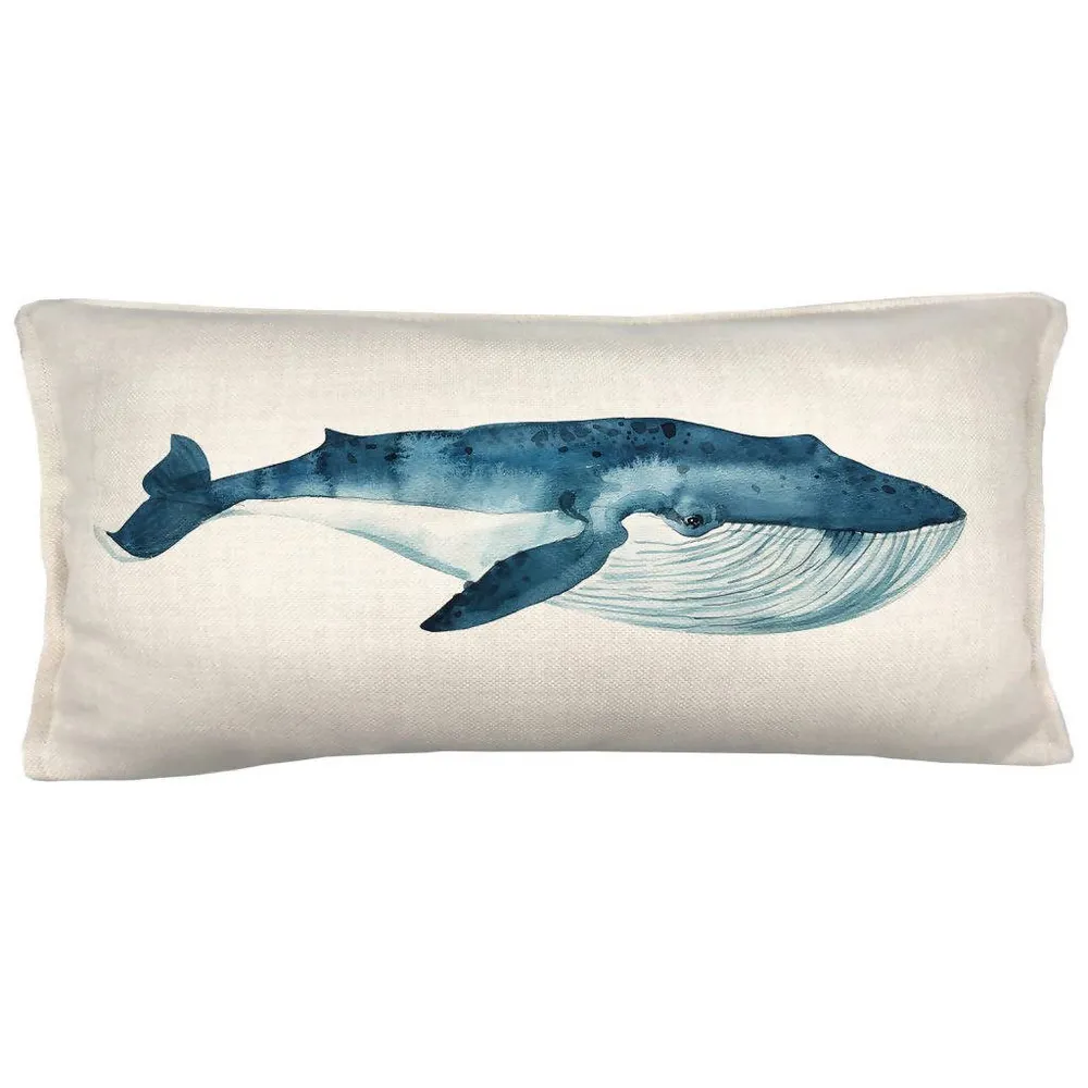 Cojín Ballena Azul - 70 x 35 Tuyo Print