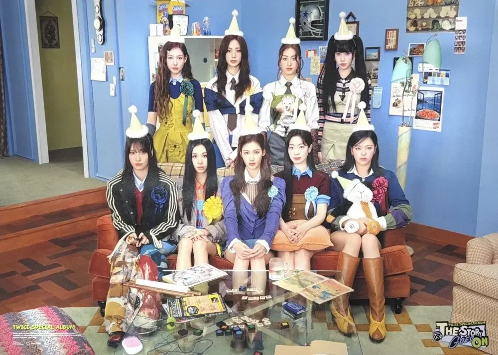 TWICE SPECIAL ALBUM - STORY GOES ON POSTER