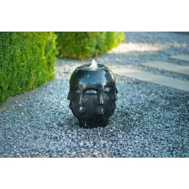 Almeria - Fuente de jardín Cabeza de hombre en kit completo - Ubbink
