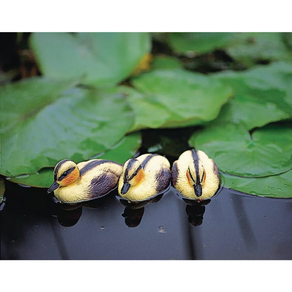 Pequeño patito amarillo flotante 12CM - Aquigarden Ubbink