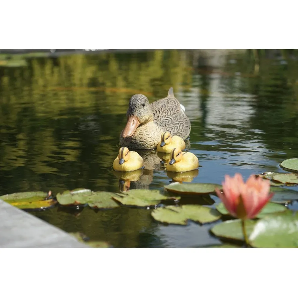 Pequeño patito amarillo flotante 12CM - Aquigarden Ubbink