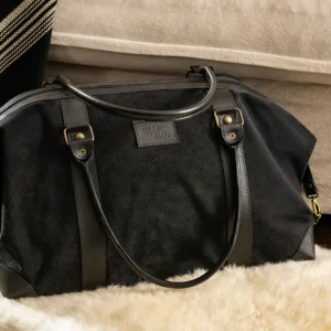 Bolso Baker Negro - Cuero Carpincho ULMMO
