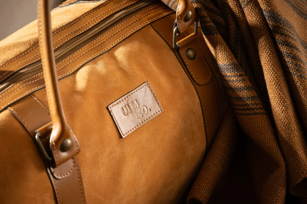 Bolso Baker Tostado - Cuero Carpincho ULMMO