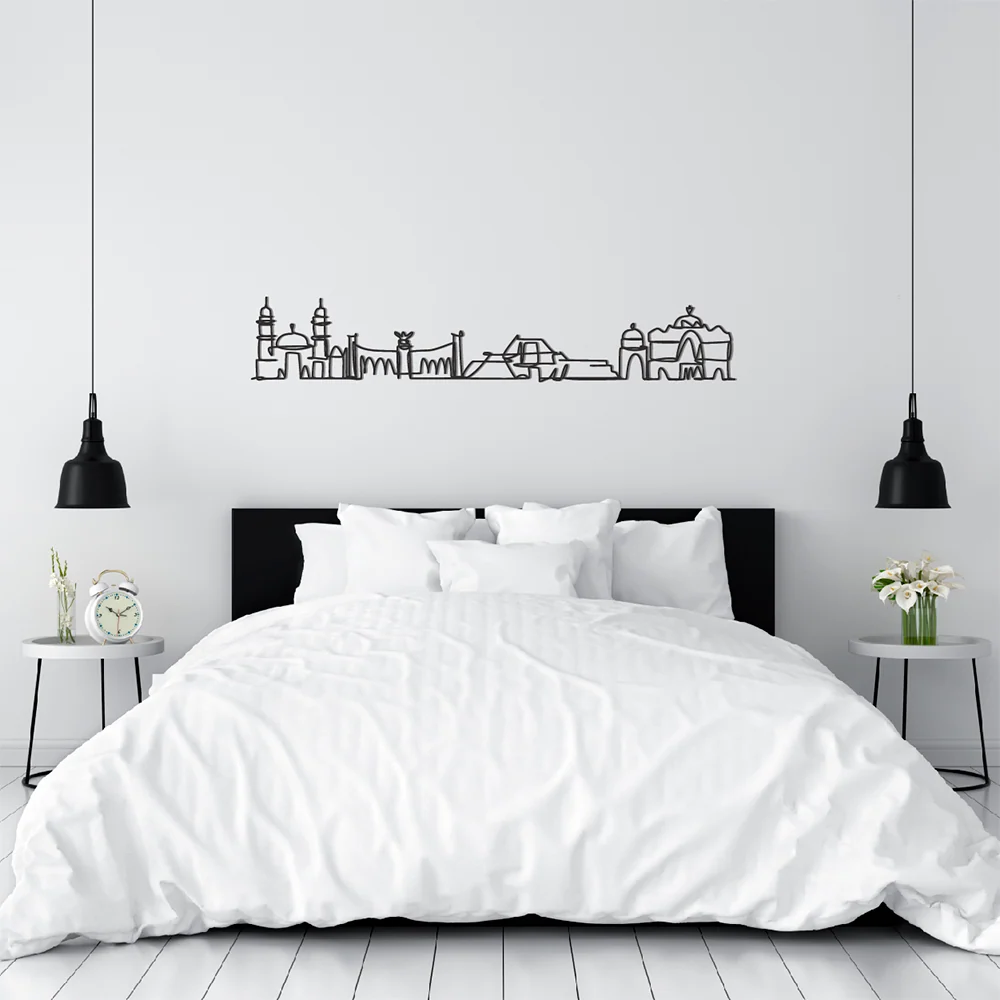 Cuadro decorativo Cdmx - Negro UMMA WALL
