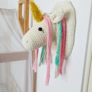 Cabeza Decorativa Unicornio UN LUNAR