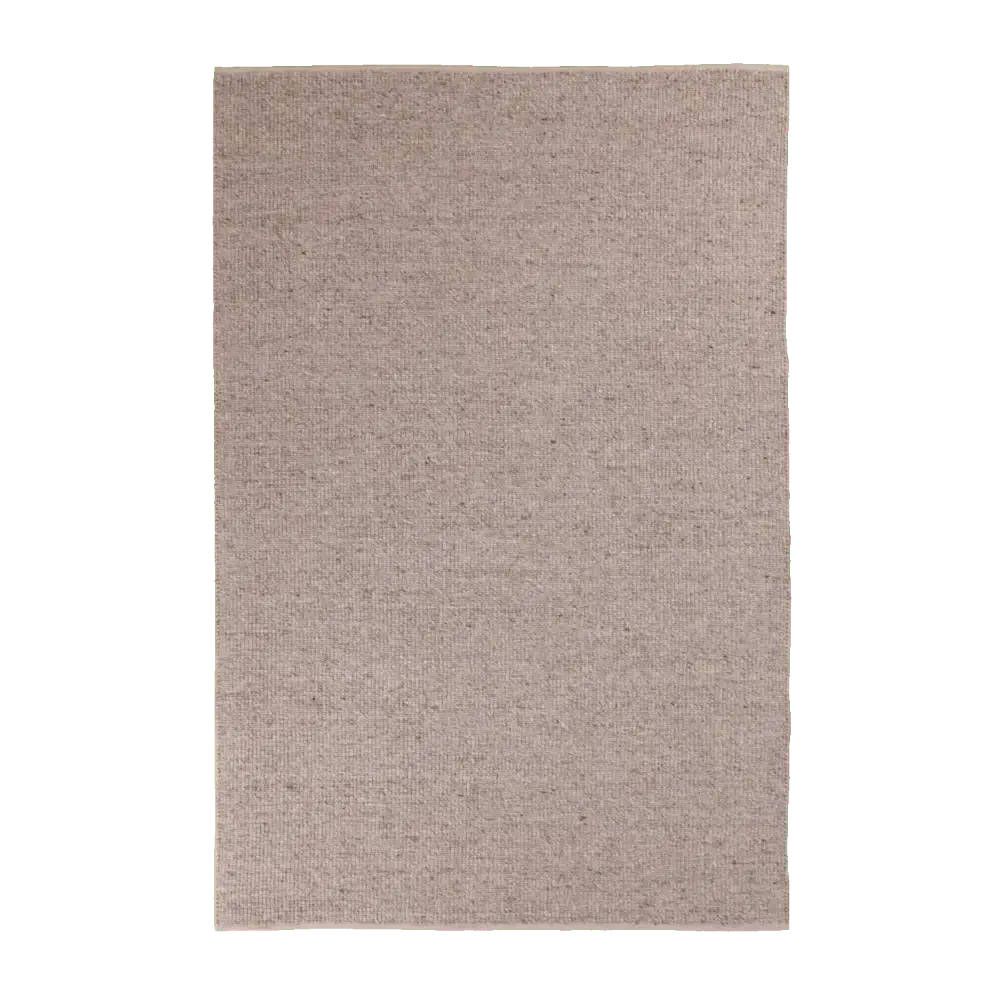 Alfombra de lana y poliester Birma Beige Unika