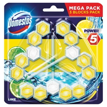 Domestos Power5 Lime Toilettenaufhänger 3x55g Unilever