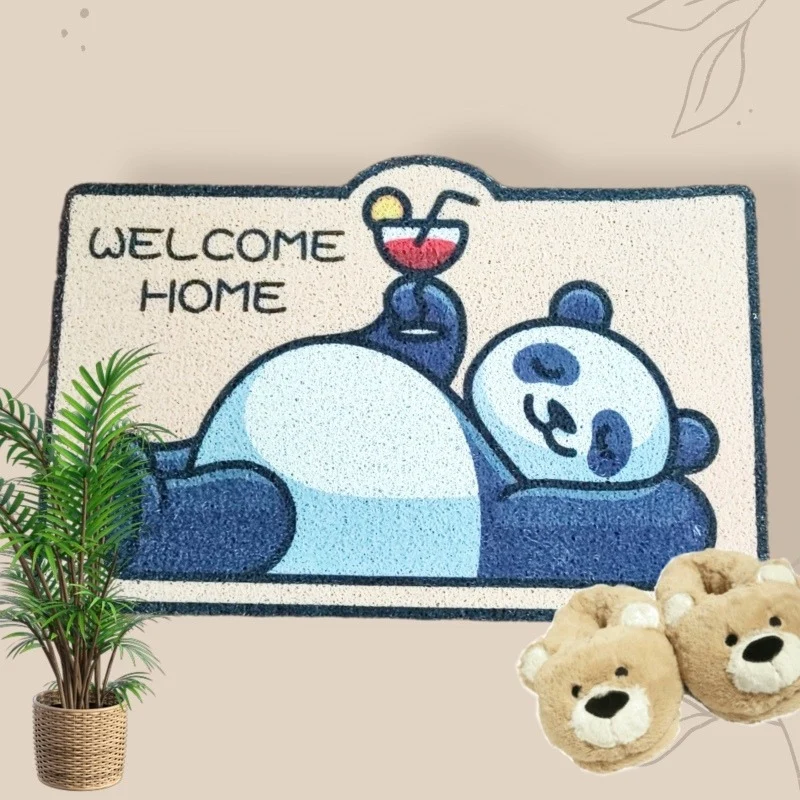 Limpiapiés Alfombra: Bienvenida Mascota Cocina Baño Decora Universal