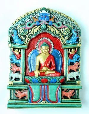 Placa de pared Shakyamuni o Tara vendor-unknown