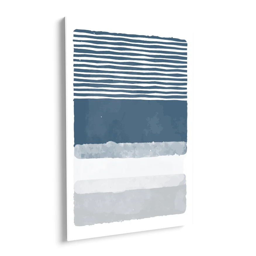Ventana Al Mar Cuadríptico Poster