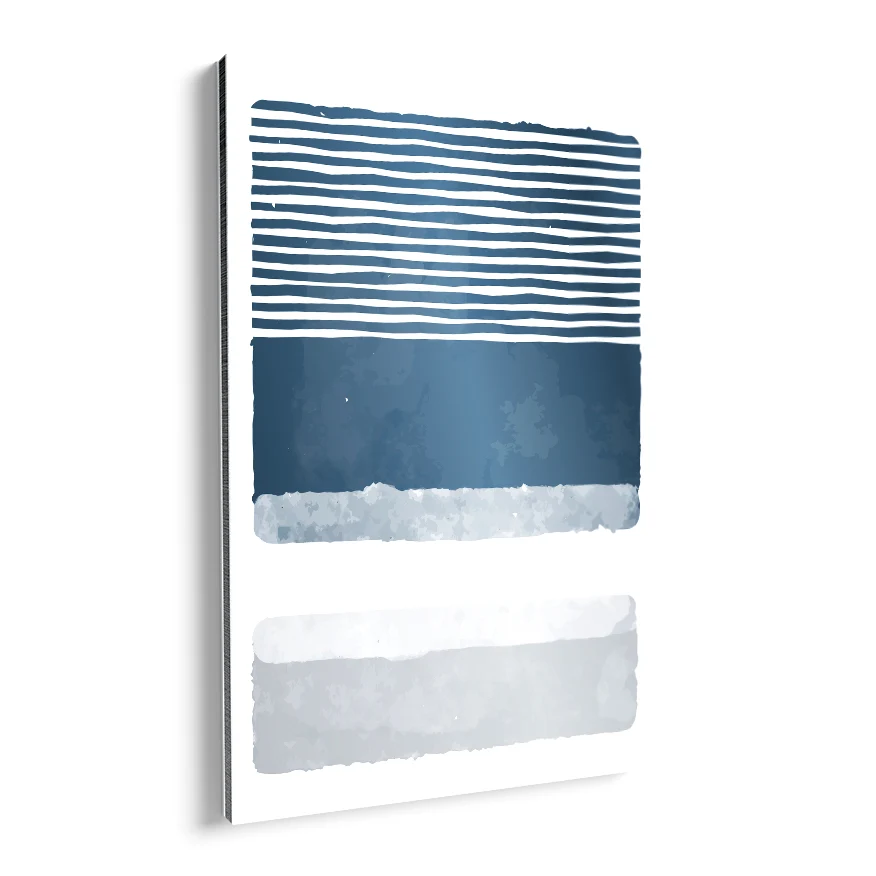 Ventana Al Mar Cuadríptico Poster
