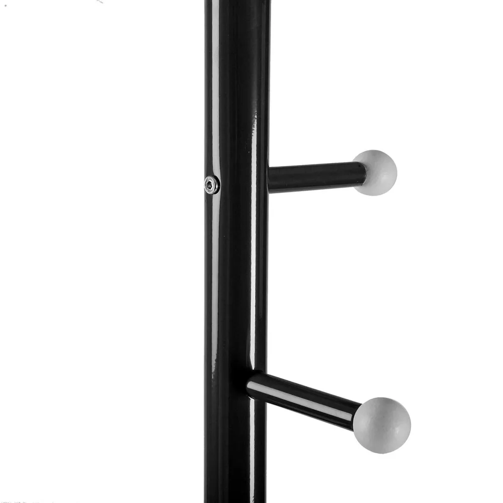 Perchero Negro Minimalista 173 cm VERSA