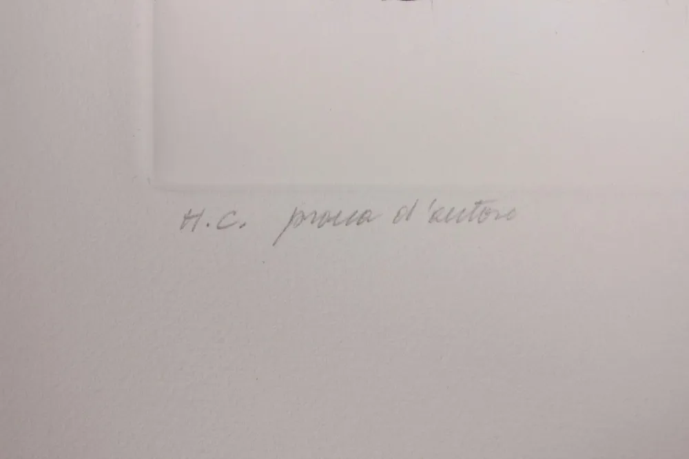 VESPIGNANI Renzo, Marta, 1978, Aguafuerte aguatinta original firmada