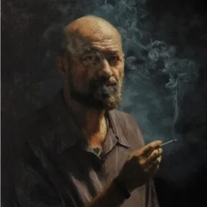 Auto retrato Vicente Romero