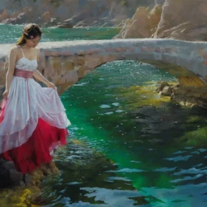 Cruzando el puente Vicente Romero