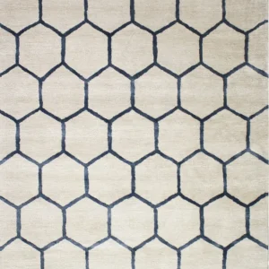 Tapete Viene Panal Beige / Blue Beige VIENA