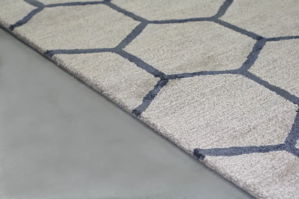 Tapete Viene Panal Beige / Blue Beige VIENA
