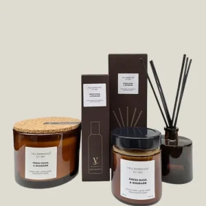 Apothecary Albahaca fresca y ruibarbo Vila hermanos