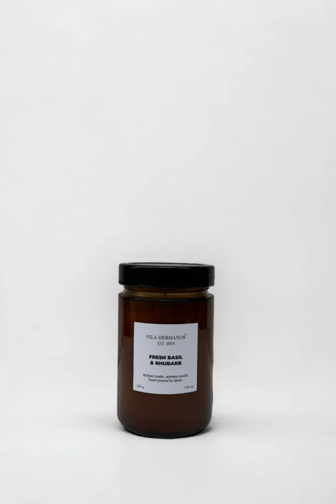 Apothecary Albahaca fresca y ruibarbo Vila hermanos