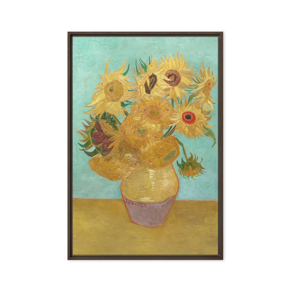 Lienzo - Girasoles, 1889 Vincent van Gogh