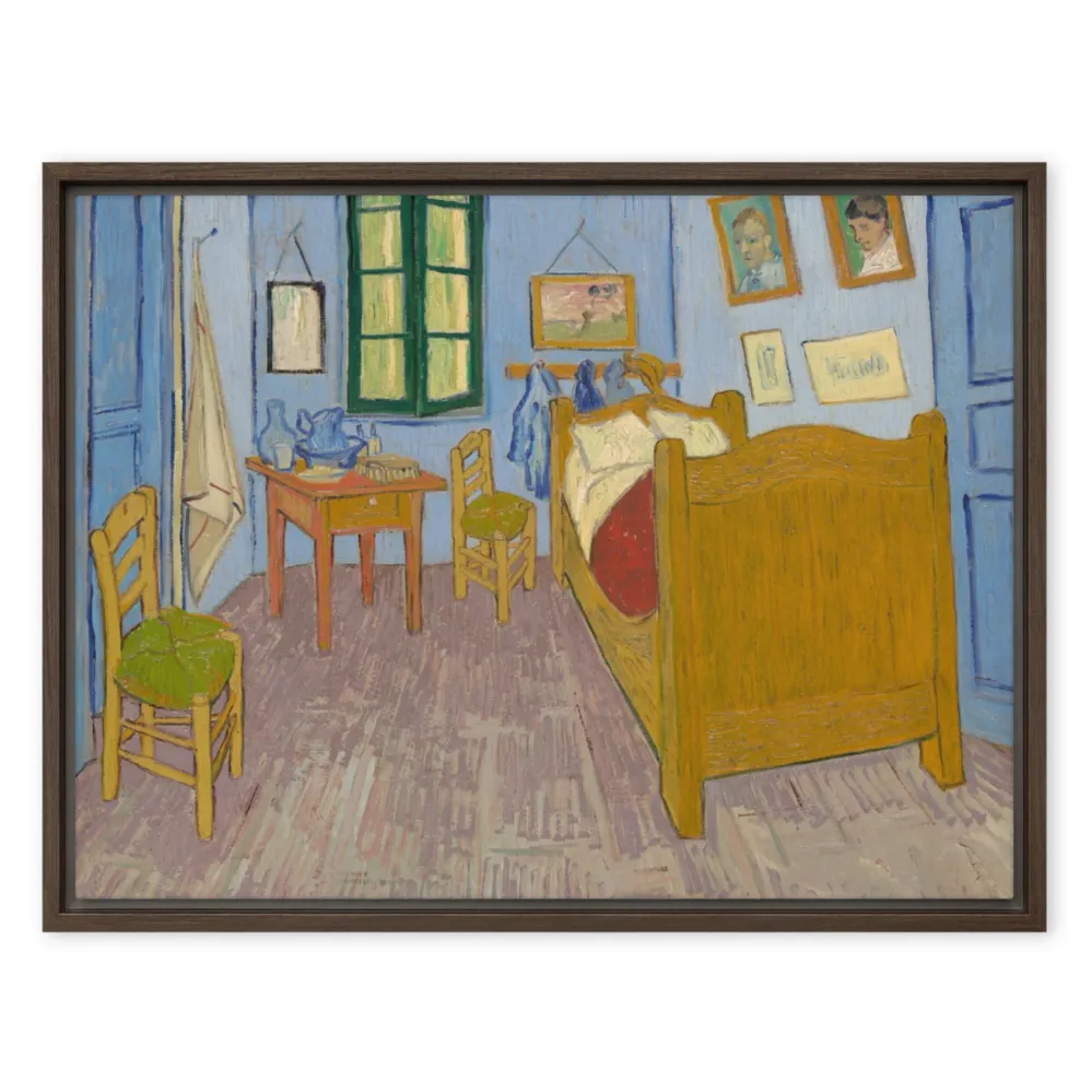 Lienzo - Van Gogh, El dormitorio en Arles Vincent van Gogh