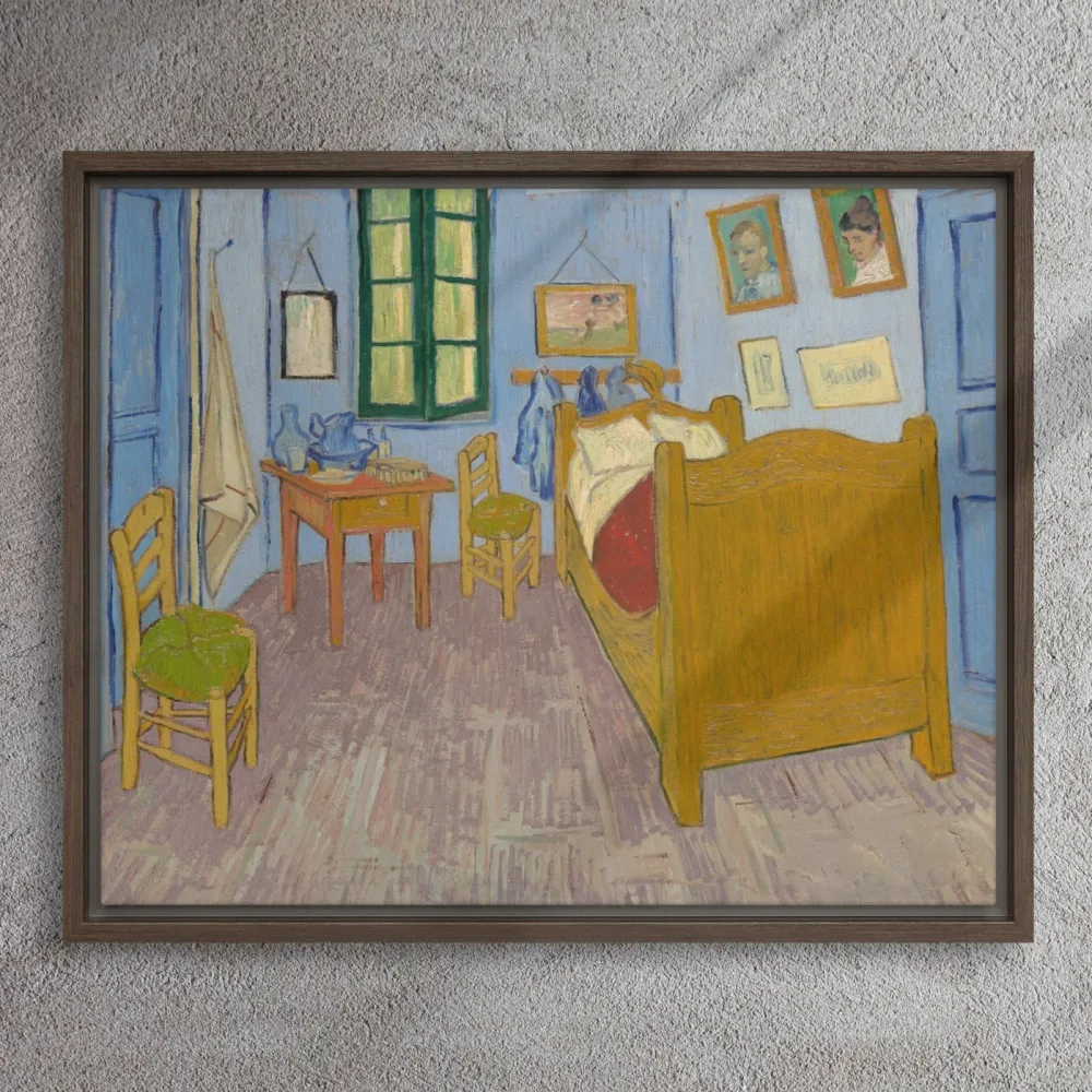 Lienzo - Van Gogh, El dormitorio en Arles Vincent van Gogh