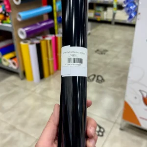 Vinilo Textil Adhesivo 30x100 cm Negro