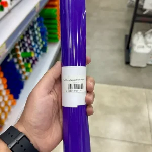 Vinilo Textil Adhesivo 30x100 cm Purpura