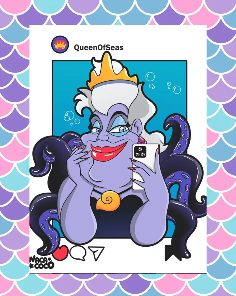 Lámina Queen seas Wacacoco