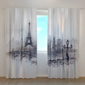 Cortina Acuarela de París Wellmira España