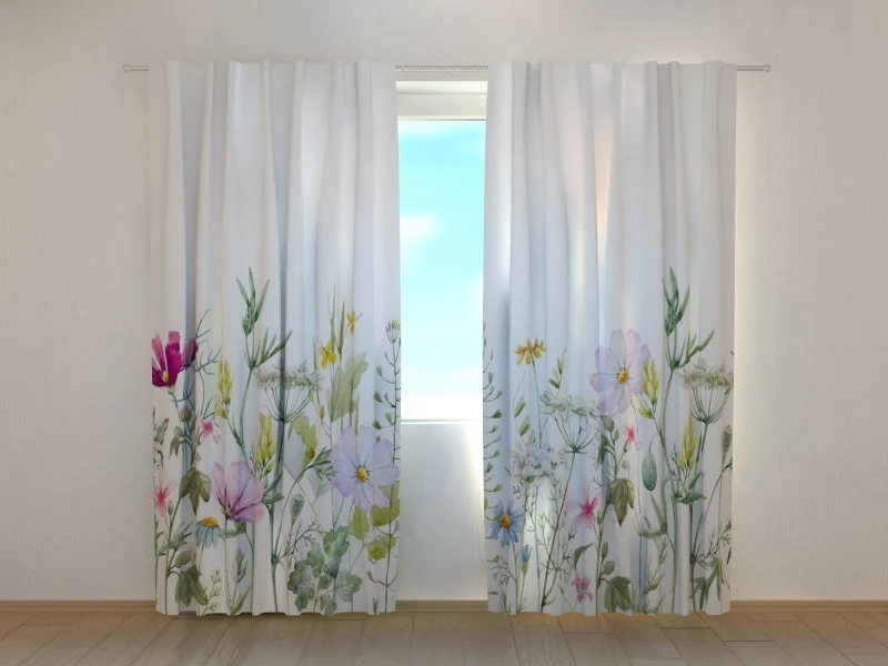 Cortina Hermosas Flores Silvestres Wellmira España