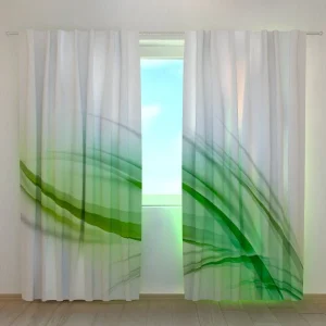 Cortina Hoja Verde Abstracta Wellmira España