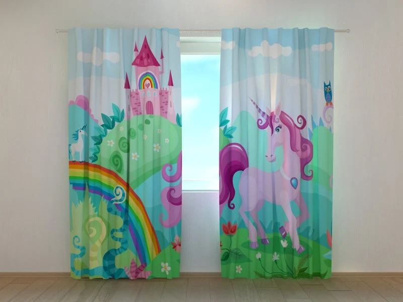 Cortina País Mágico y Unicornio Wellmira España