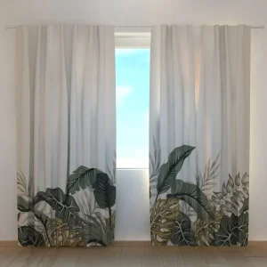 Cortina Preciosas Hojas Tropicales Wellmira España