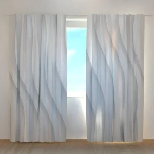 Cortina Preciosas Ondas Blancas Wellmira España