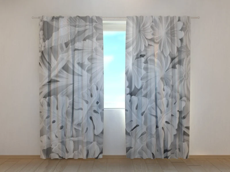 Cortina Relieve Floral Wellmira España