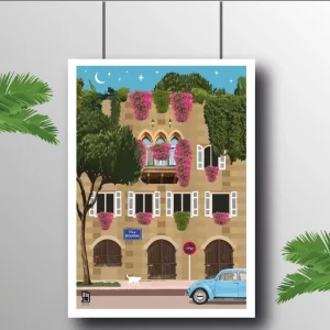 Broummana Art Print A4 WhyNatt