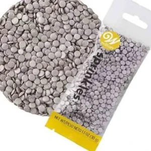 WILTON SPRINKLES CONFETTI PLATEADO 1.1 OZ (30G) Wilton & OZ