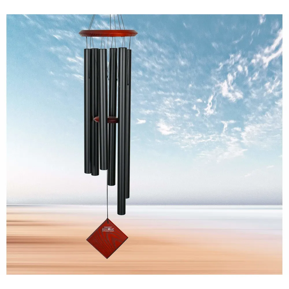 Campana de viento Tierra - Negro - 94CM Woodstock
