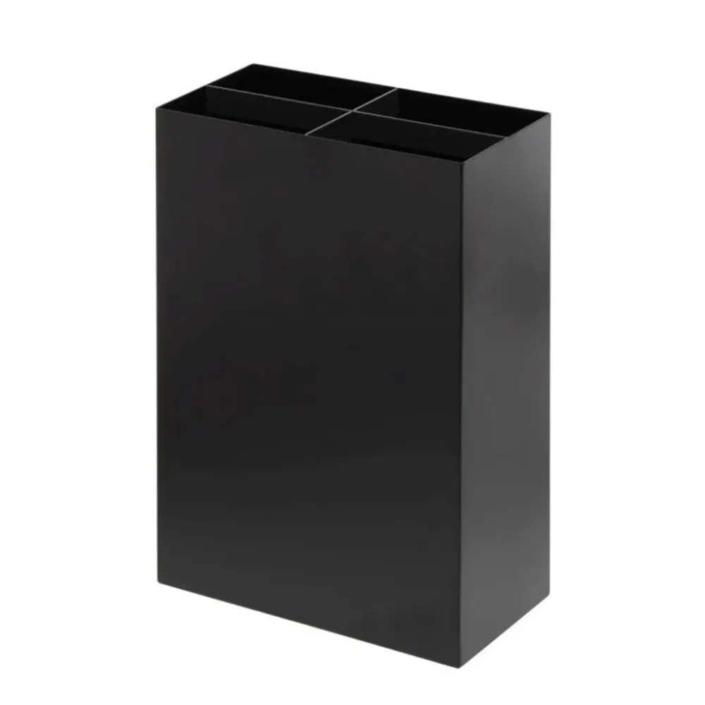 Paraguero rectangular Yamazaki Negro