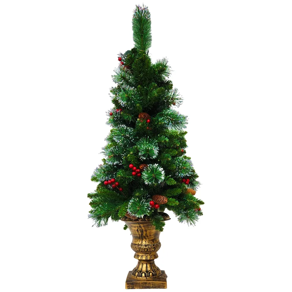 Árbol de Navidad Montana de 4 Pies con Base Yiwu Santan
