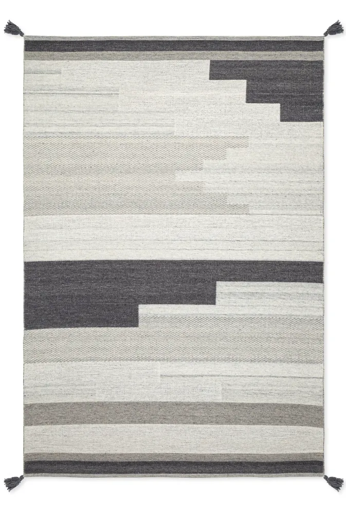 Tapete Zafar Ivory Grey Gris