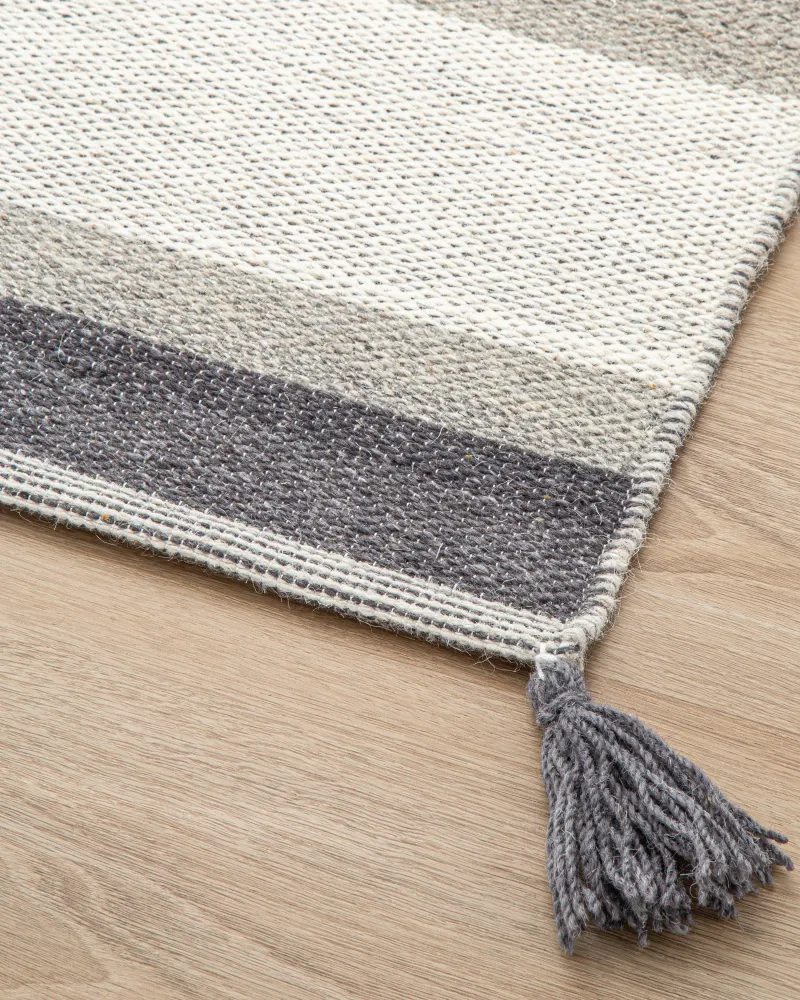 Tapete Zafar Ivory Grey Gris