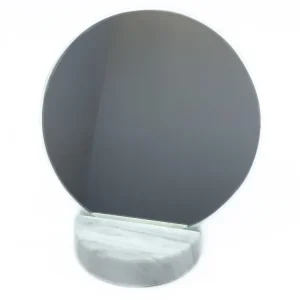Espejo con Base en Mármol Blanco Marmol ZANKŌ