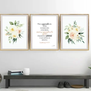 Deco Trilogí "Misericordia" Blanco Zoe Studio