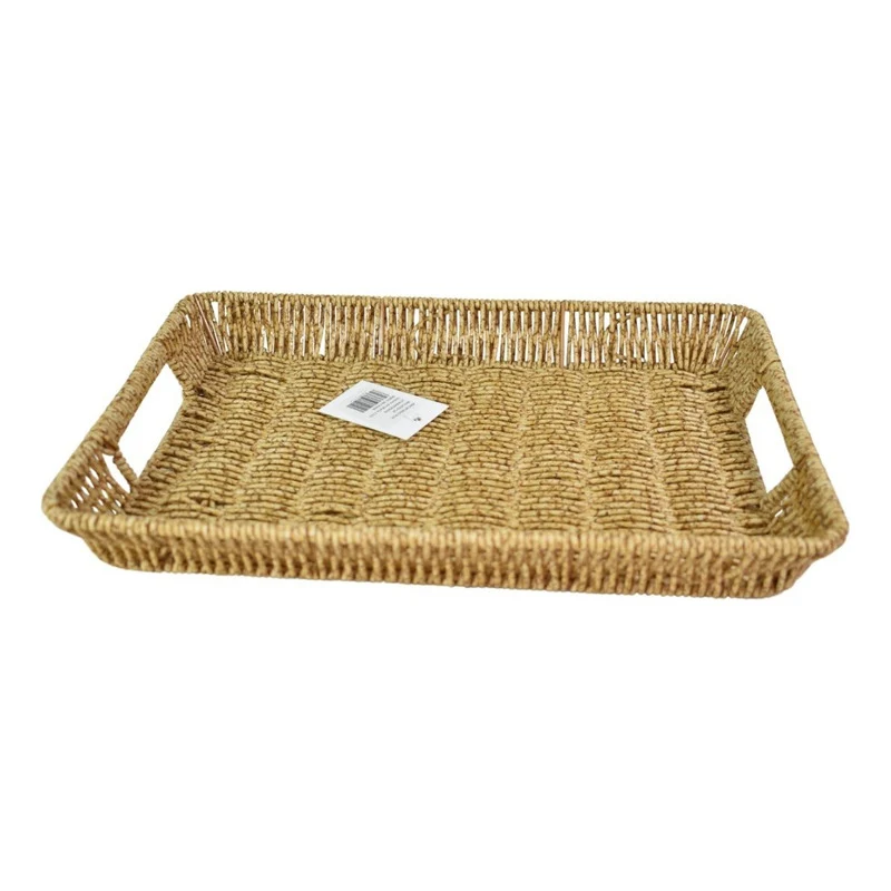 Bandeja De Fibra Tejida 34x25x4cm. Chw02506 Zona Ofertas
